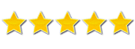 5-star rated by our customers